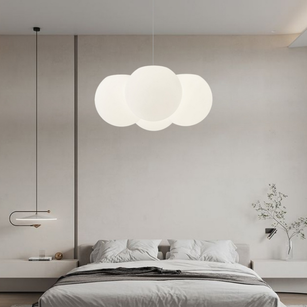Cloud-Inspired LED Ceiling Light | Modern Soft Glow Flush Mount Fixture