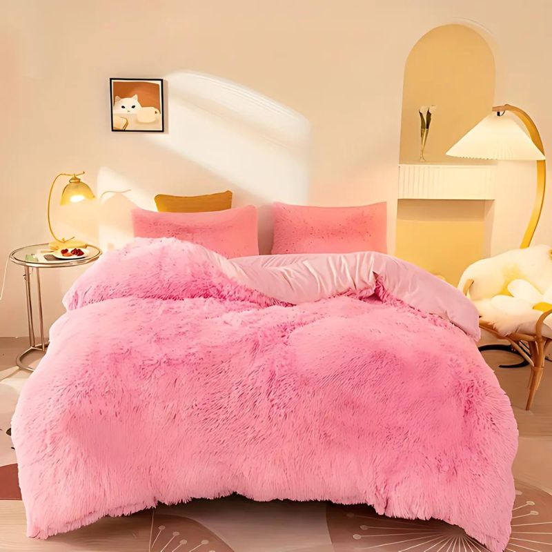 SilkySplendor | Plush Velvet Bedding Set