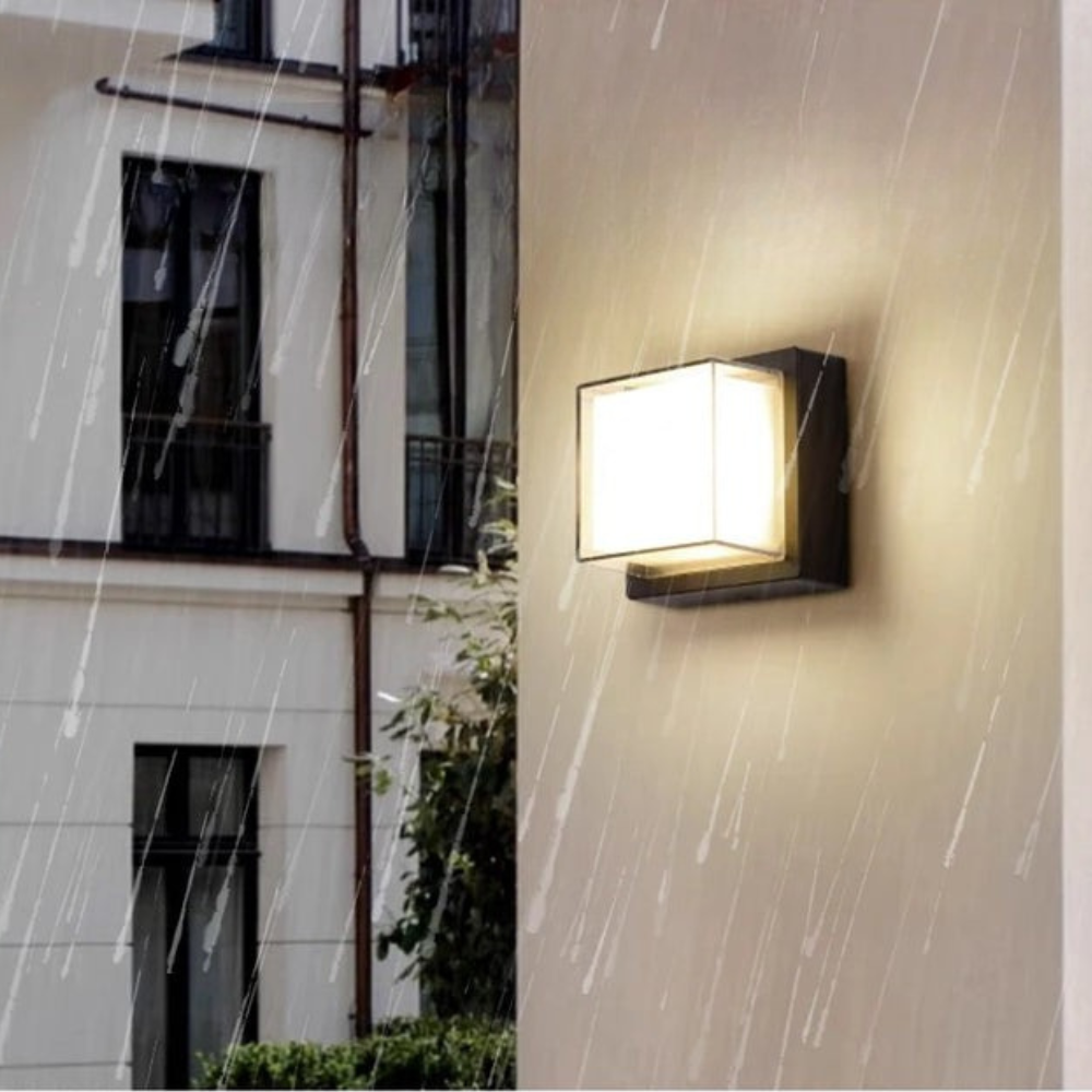 Waterproof Motion Sensor LED Wall Light | Outdoor IP66 Porch & Garden Lamp