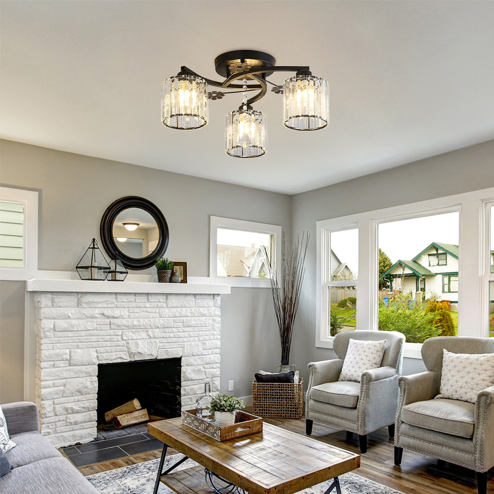 Ceiling Light | Modern Semi-Flush Fixture