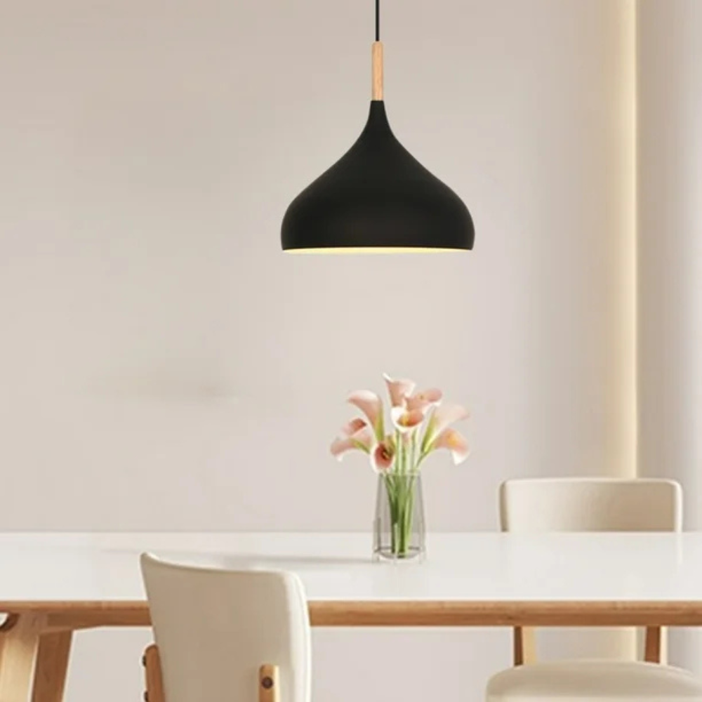 Nordic Pendant Light | Colorful LED Ceiling Fixture for Bedroom or Living Room