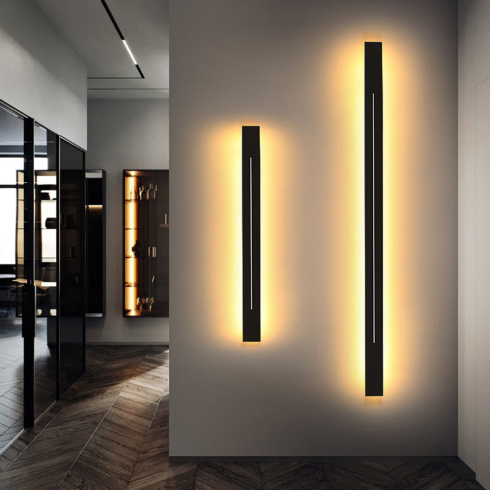Modern LED Wall Lamp | Simple Indoor Lighting with Sleek Linear Design