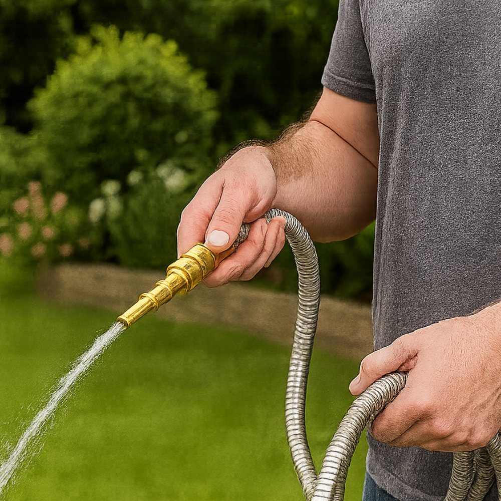 Heavy-Duty Kink-Proof Garden Hose | Flexible Outdoor Watering Hose
