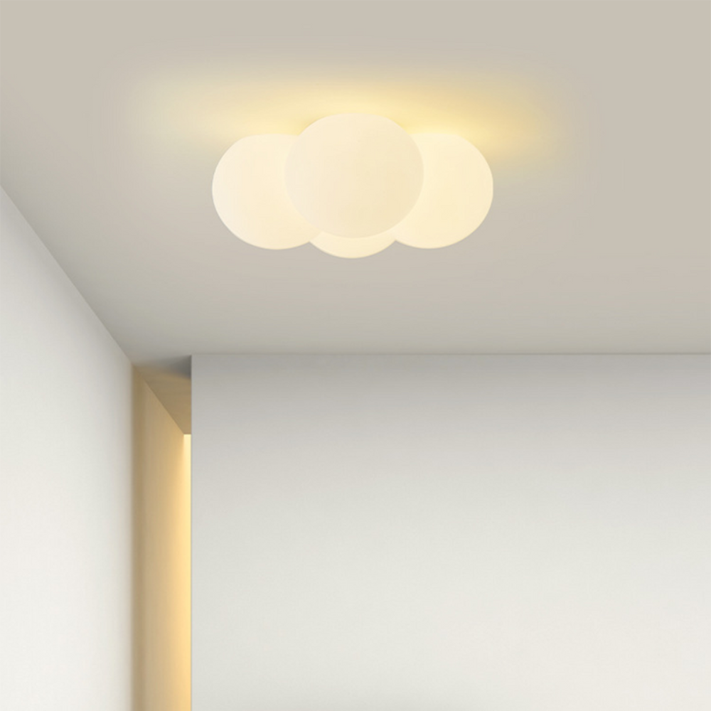 Cloud-Inspired LED Ceiling Light | Modern Soft Glow Flush Mount Fixture