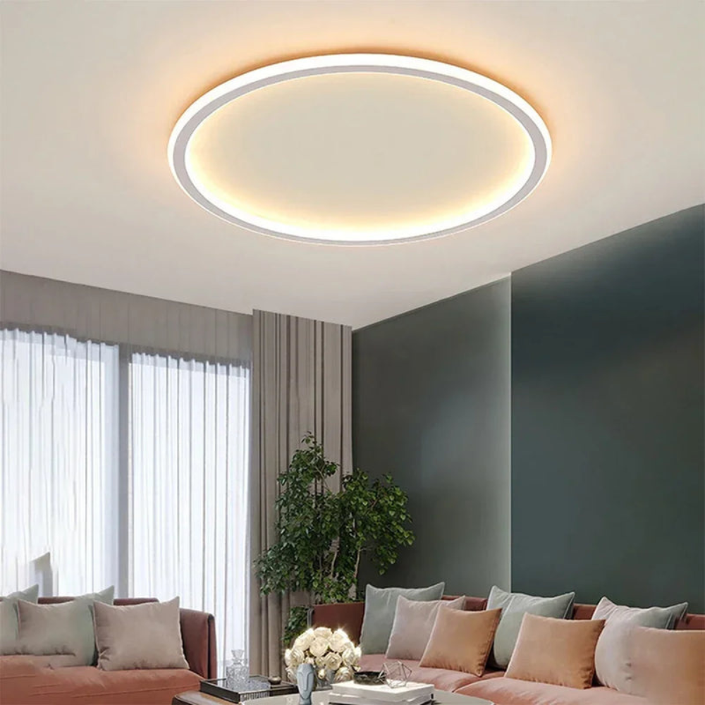 Living Room Modern Flush Mount Ceiling Light | LED Fixture