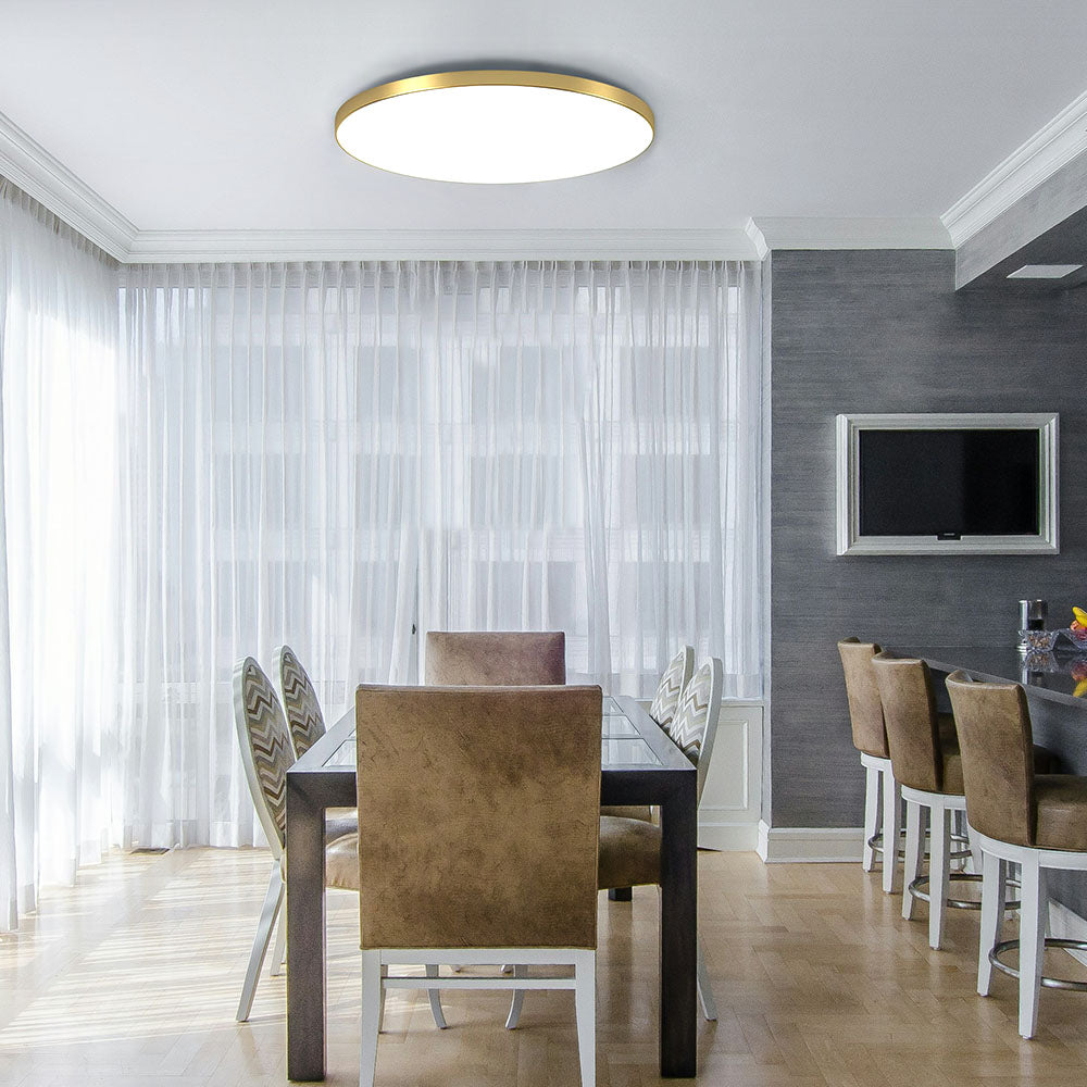 Bedroom Minimalist Ceiling Light | Round LED Flush
