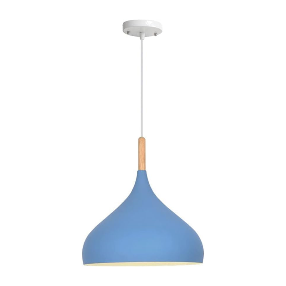 Nordic Pendant Light | Colorful LED Ceiling Fixture for Bedroom or Living Room