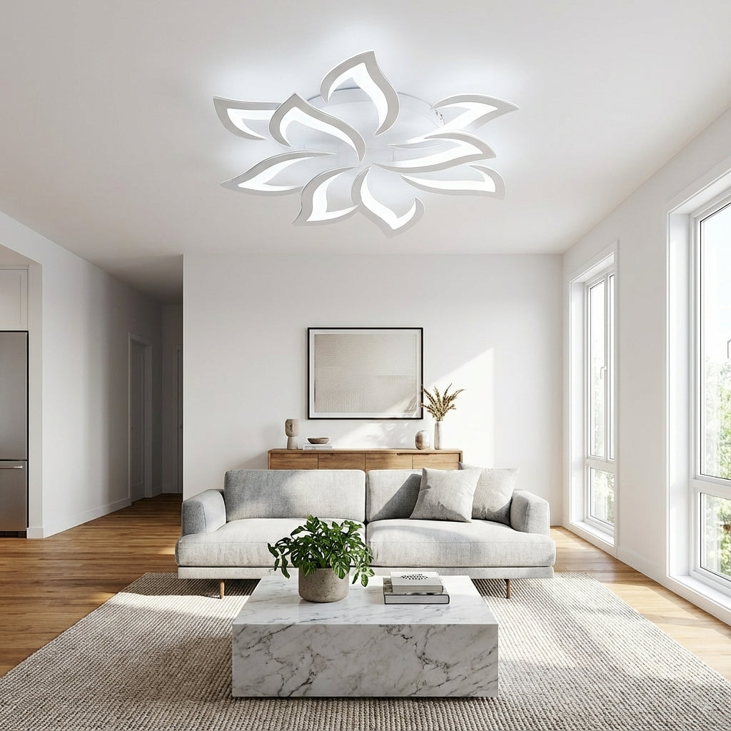 Ceiling Light | Contemporary Flower Shape LED Fixture