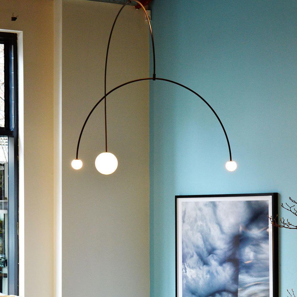 Chandelier Light | Ceiling Lamp with Mobile Arc Design