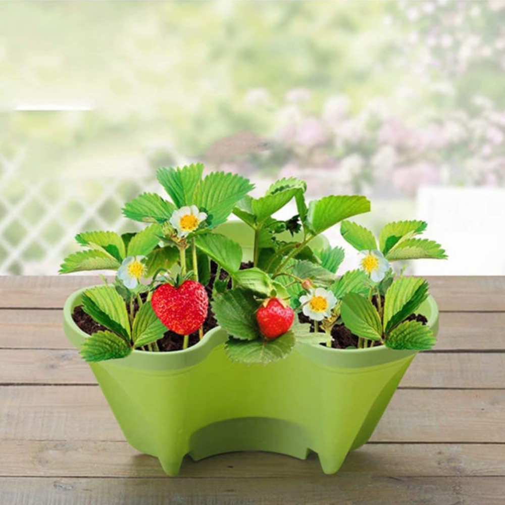 6-Tier Stackable Garden Tower | Vertical Space-Saving Planter for Outdoor & Indoor Use