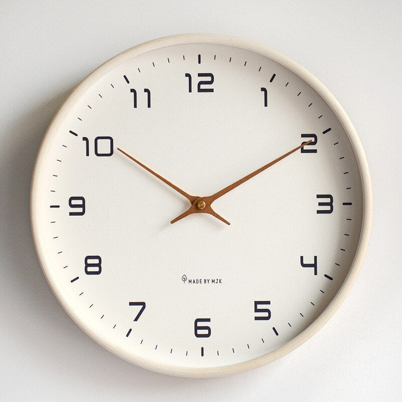 NordicEssence | Scandinavian Wooden Wall Clock