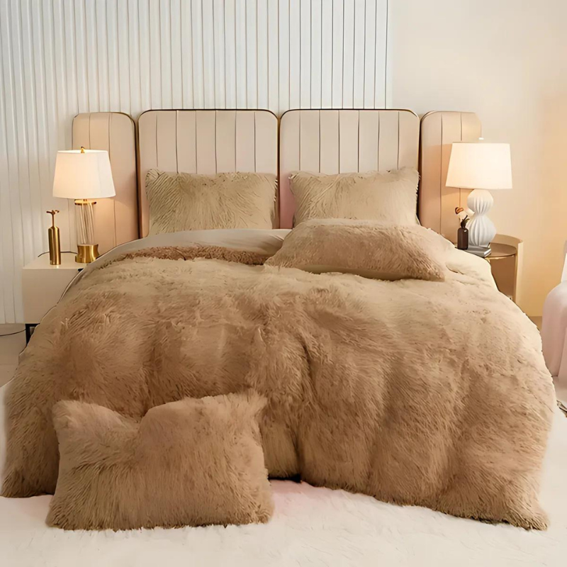 SilkySplendor | Plush Velvet Bedding Set