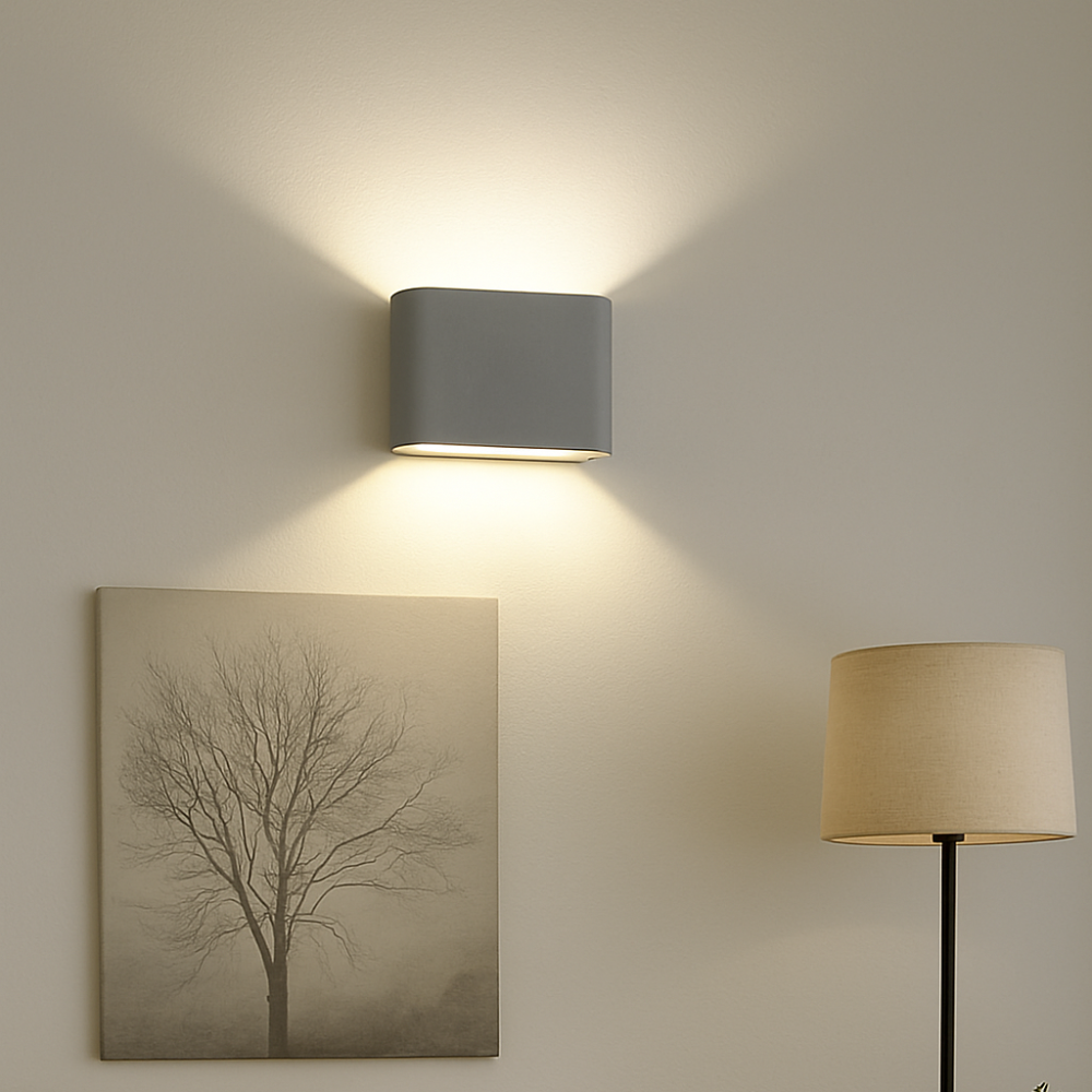 Modern LED Wall Sconce Light | Waterproof Outdoor Fixture for Balcony, Bedroom & Living Room