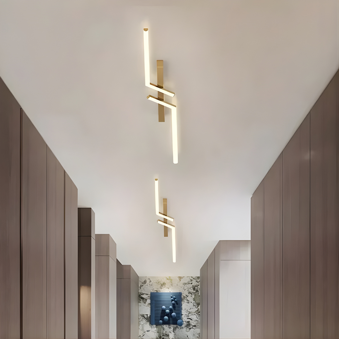 Ceiling Light  | Linear LED Multi-Arm Geometric Design