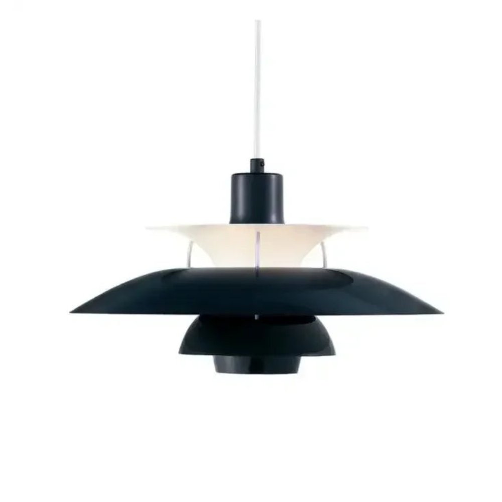 Gradient LED Pendant Light for Living Room | Danish Design Ceiling Chandelier for Kitchen Decor