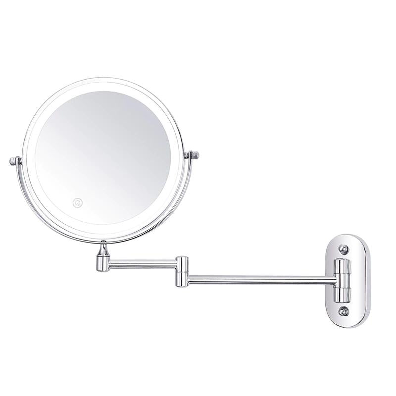 Wall Mounted Mirror LED | Magnifying Bathroom Fixture
