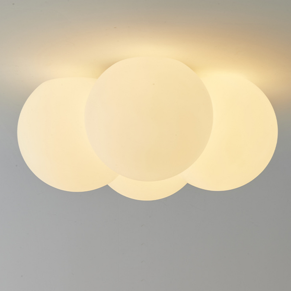 Cloud-Inspired LED Ceiling Light | Modern Soft Glow Flush Mount Fixture