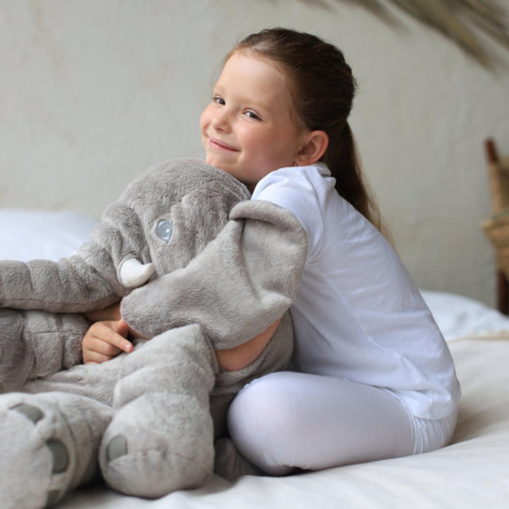 Nursery Soft Plush Toy | Elephant Cuddly Cushion