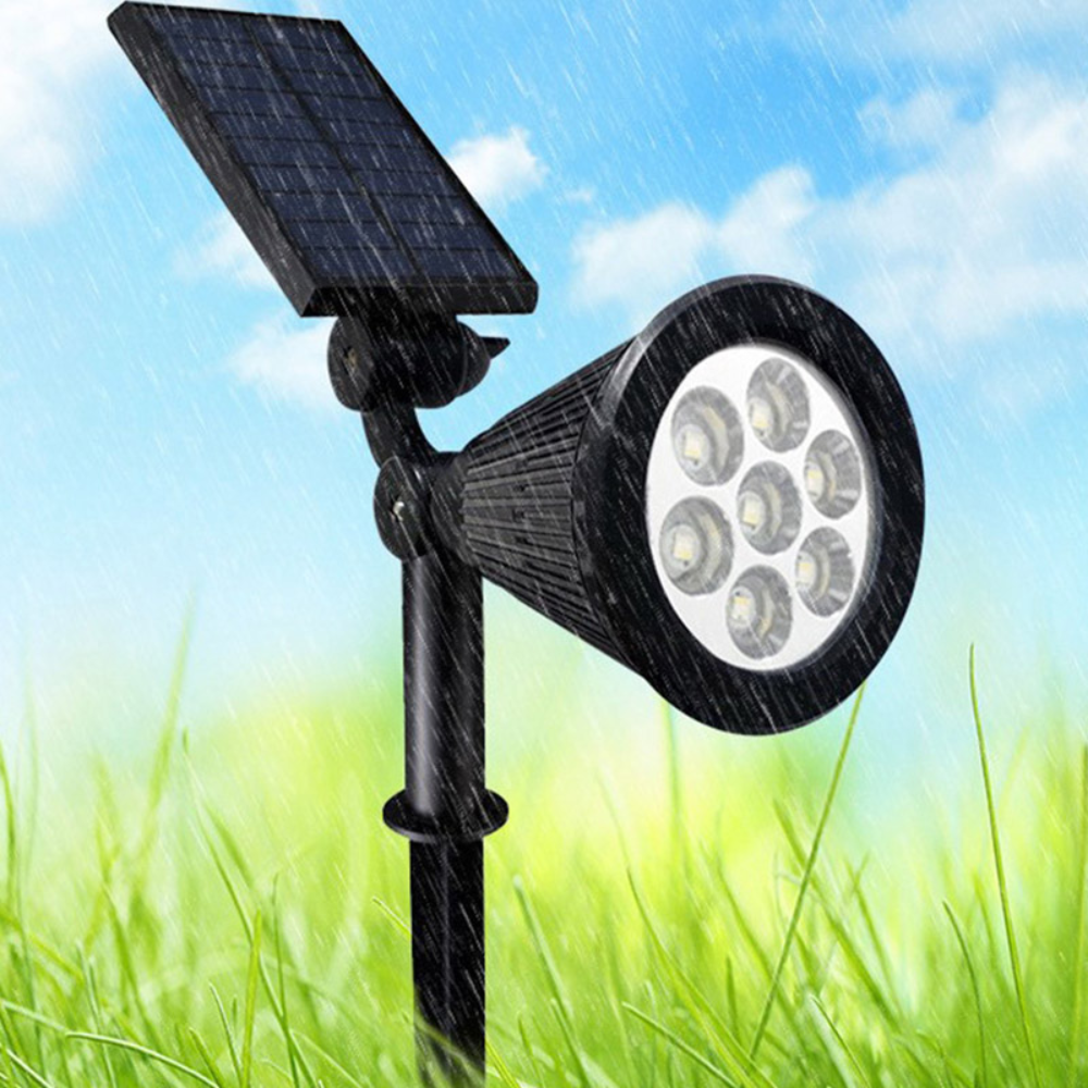 Garden Solar-Powered Spotlight | LED Outdoor Lighting