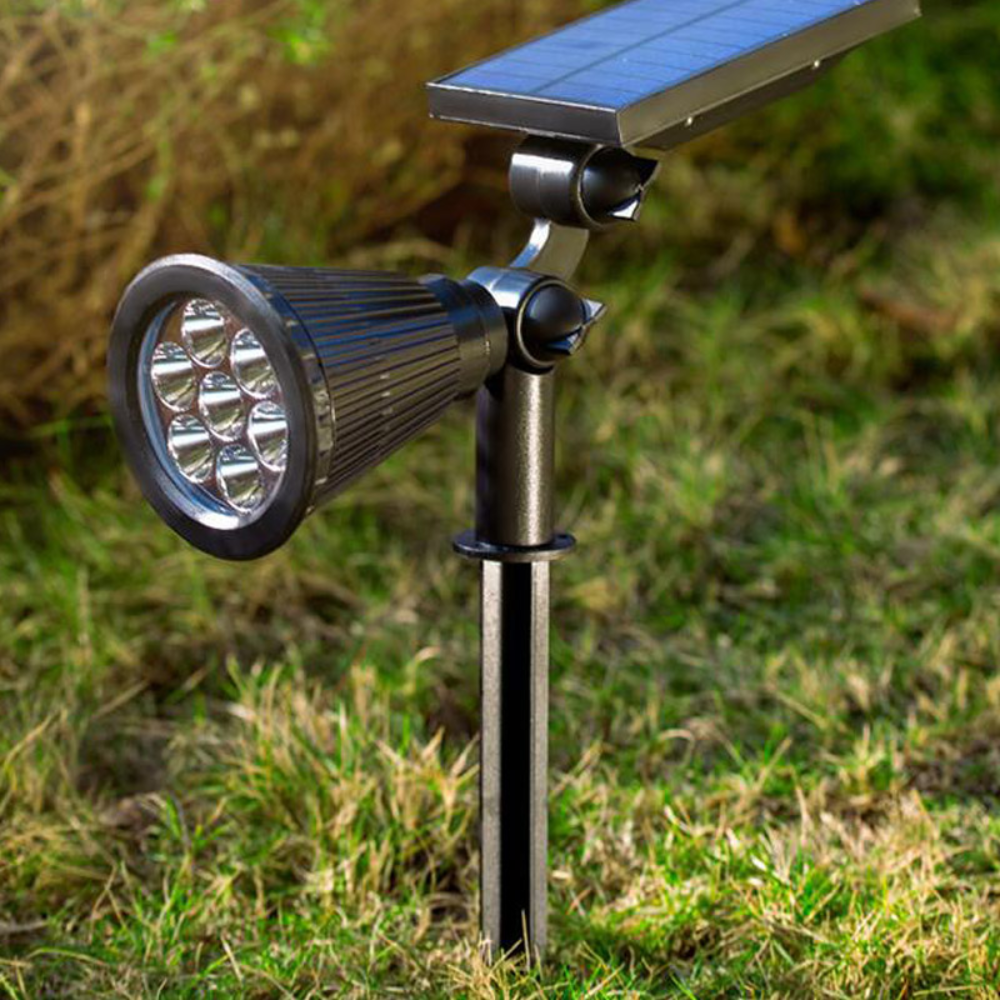 Garden Solar-Powered Spotlight | LED Outdoor Lighting