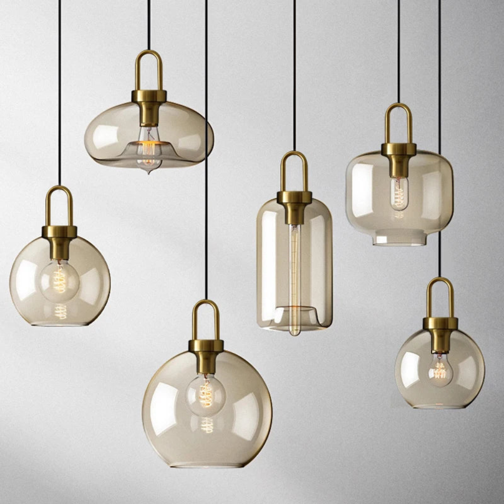Pendant Light for Kitchen | Nordic Loft-Style Hanging Lamp for Industrial Interiors