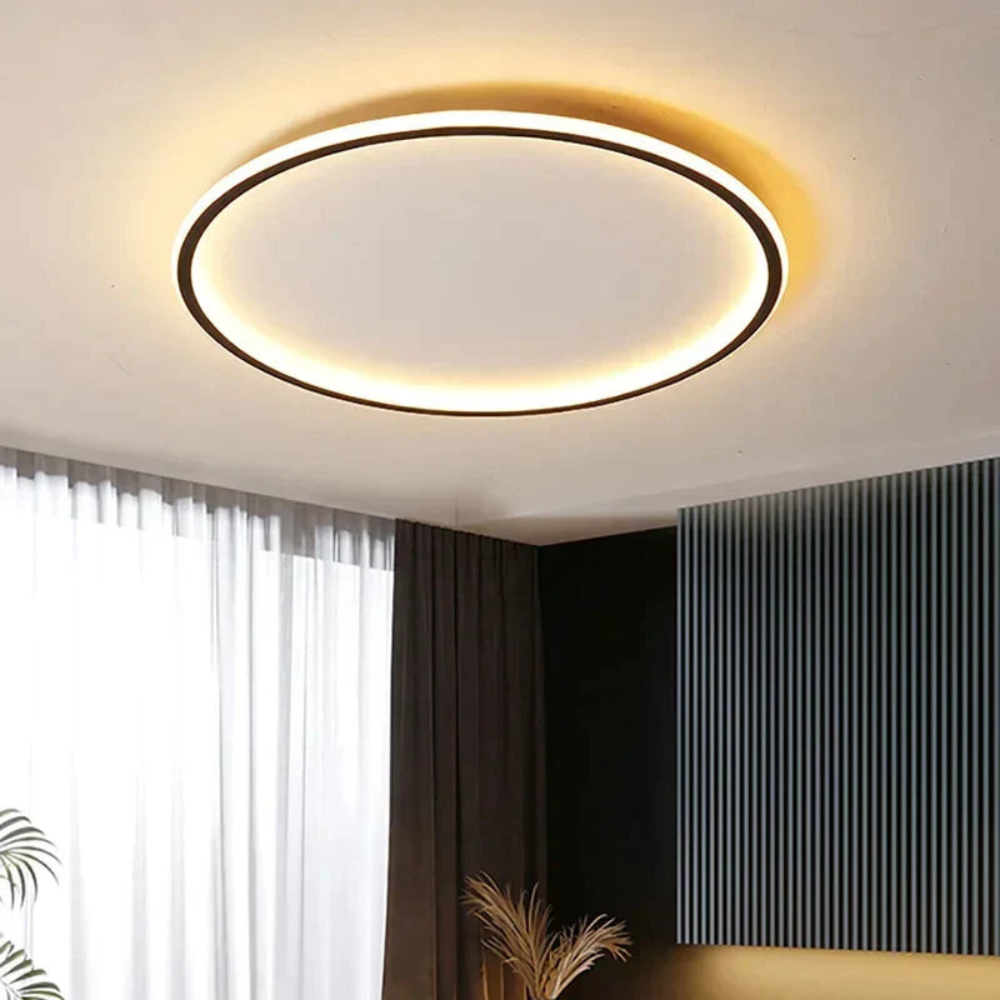 Living Room Modern Flush Mount Ceiling Light | LED Fixture