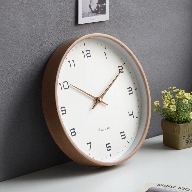 NordicEssence | Scandinavian Wooden Wall Clock