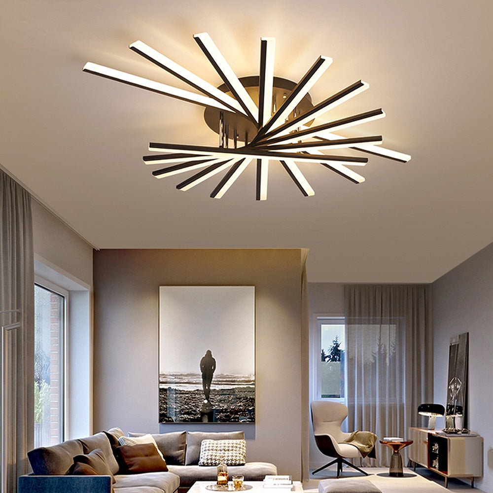 Ceiling Light | Starburst LED Fixture