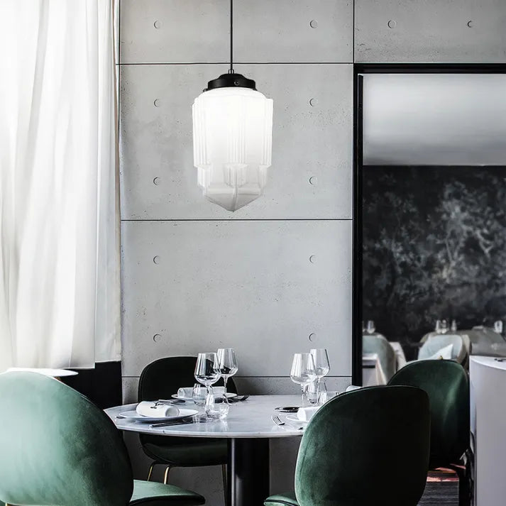 Pendant Light | Frosted Dome Ceiling Lamp