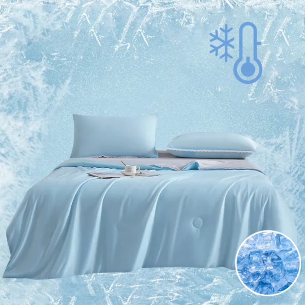 Bedroom Soft Cooling Blanket | Lightweight Breathable Design
