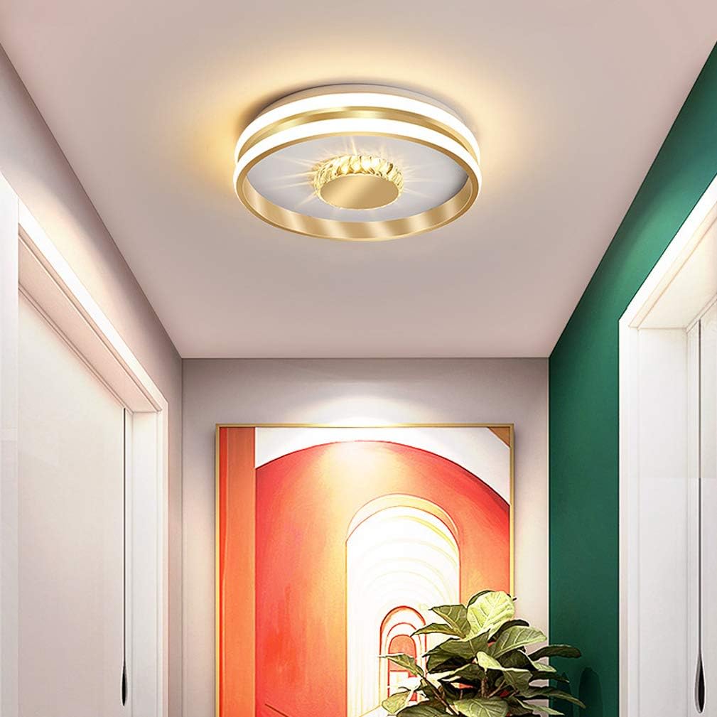 Ceiling Light | Geometric Square Round LED Fixture