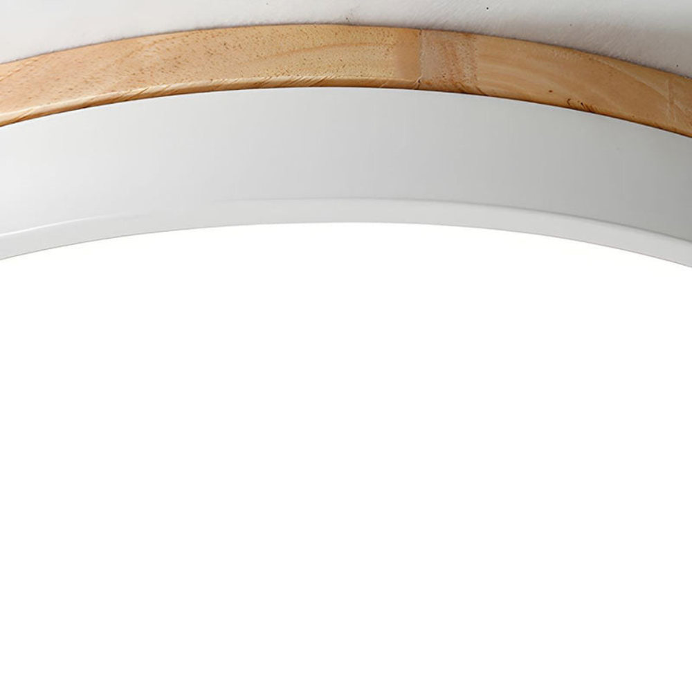 Flush-Mount Ceiling Light | Round Disc Design for Modern Interiors