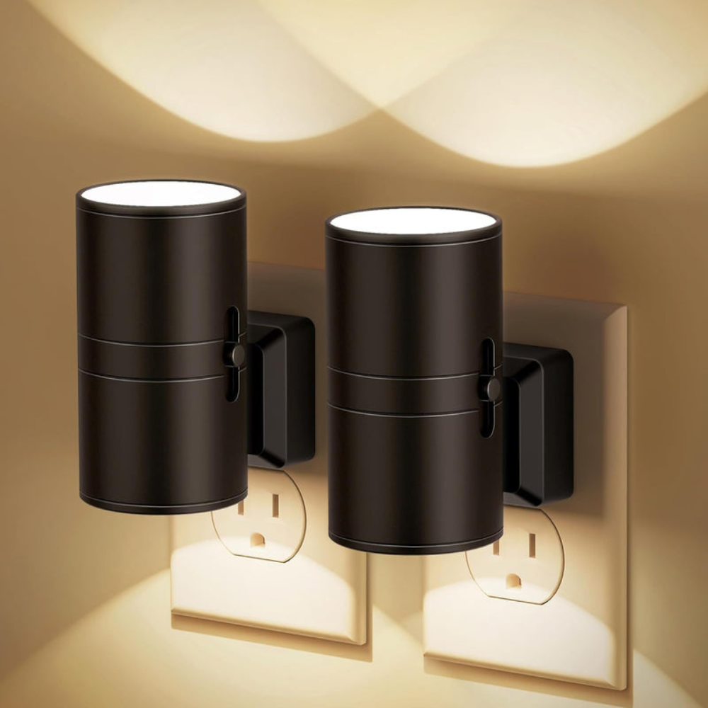 Bedroom Dimmable LED Night Light | Compact Twilight Sensor Lamp