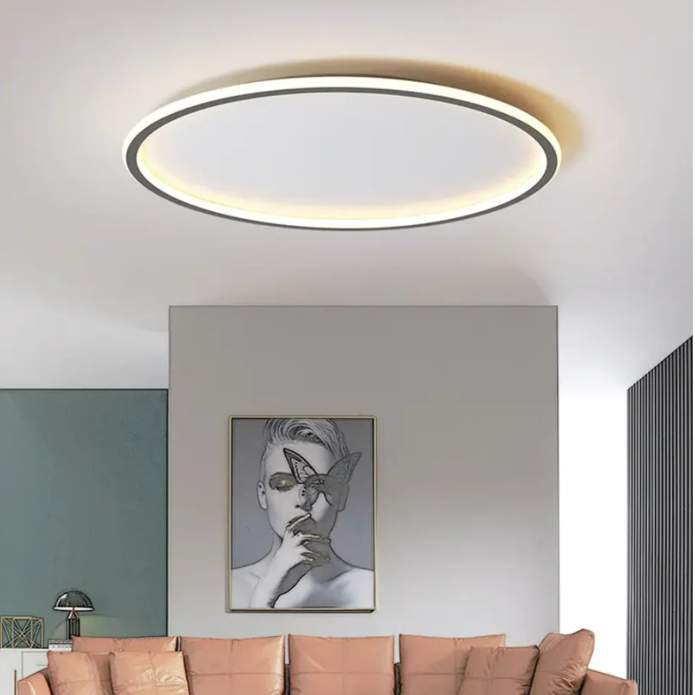 Living Room Modern Flush Mount Ceiling Light | LED Fixture