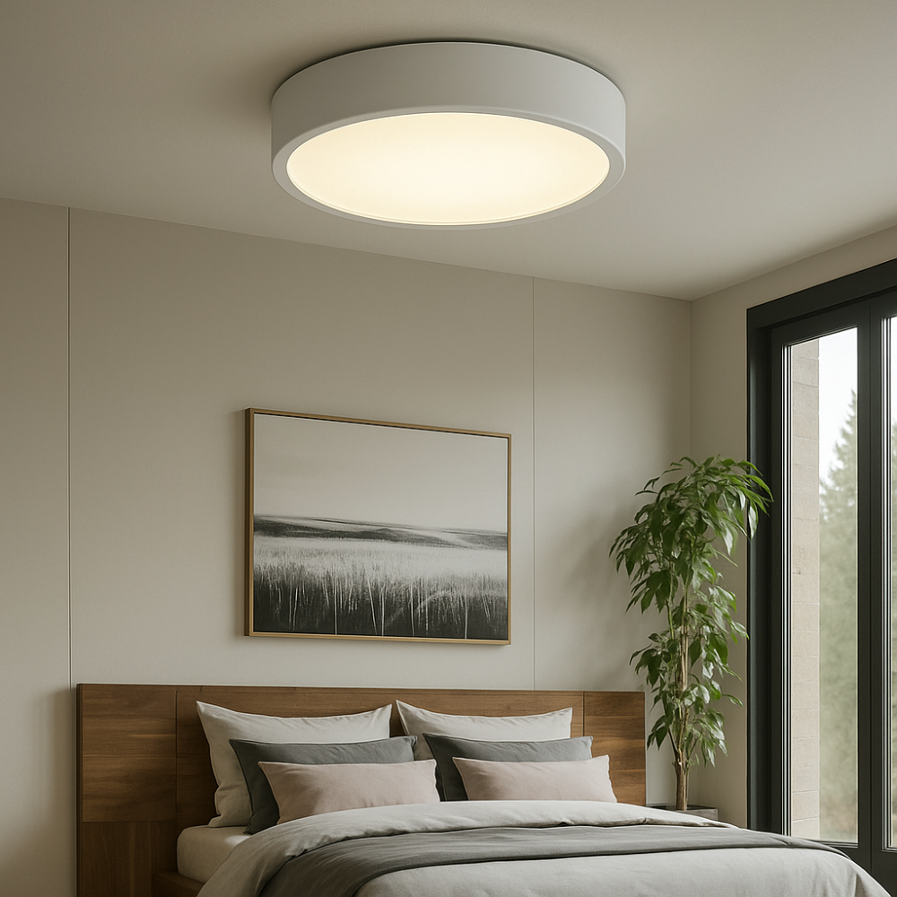 Living Room Minimalist LED Ceiling Light | Flush Mount Design