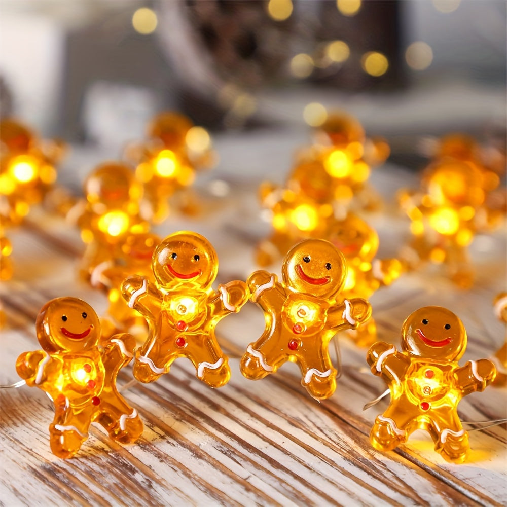 Christmas Light | Gingerbread Man String Decoration