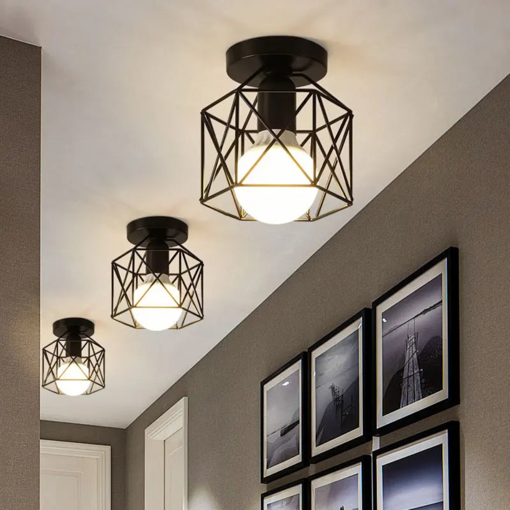 Ceiling Light | Vintage Fixture for Hallways and Foyers