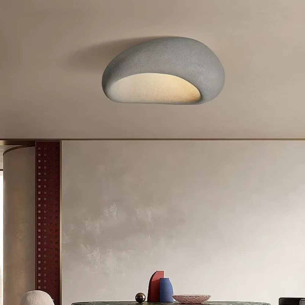 Pendant Light | Wabi-Sabi Style Hanging Fixture for Dining and Living Areas