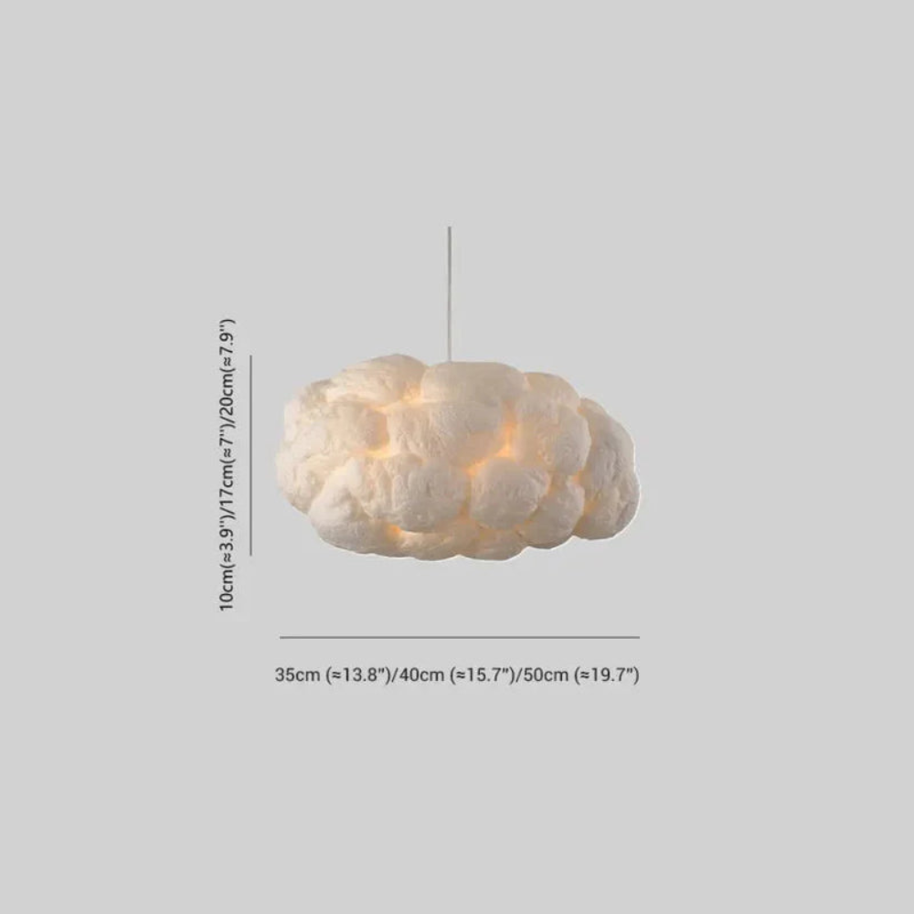 Modern Cloud-Inspired Pendant Light | Soft Ambient Ceiling Lighting for Home Interiors