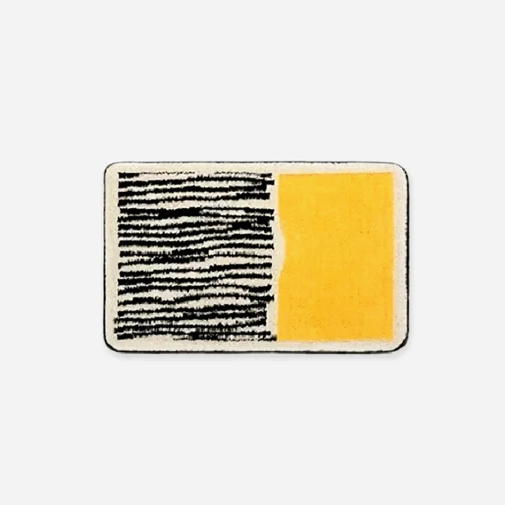 Bathroom Non-Slip Bath Mat | Abstract Modern Design