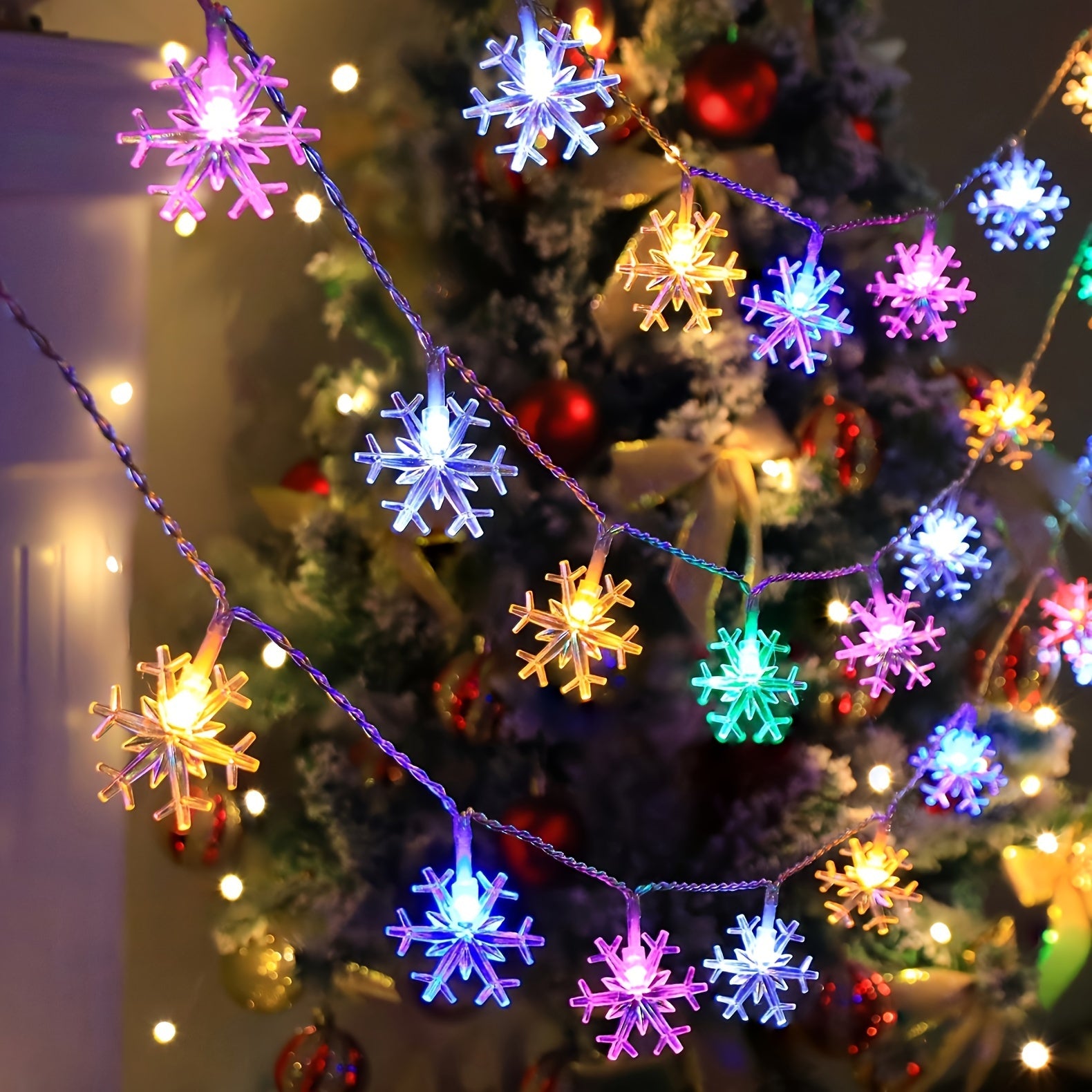 Christmas Light | Snowflake String
