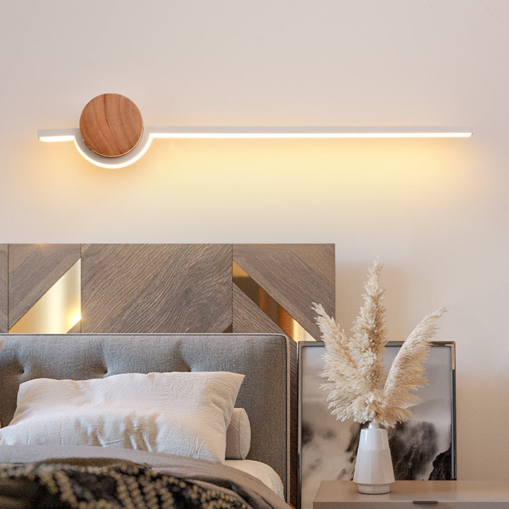 Vanity Wall Lamp | Nordic Linear Indoor Light for Bedroom or Bathroom