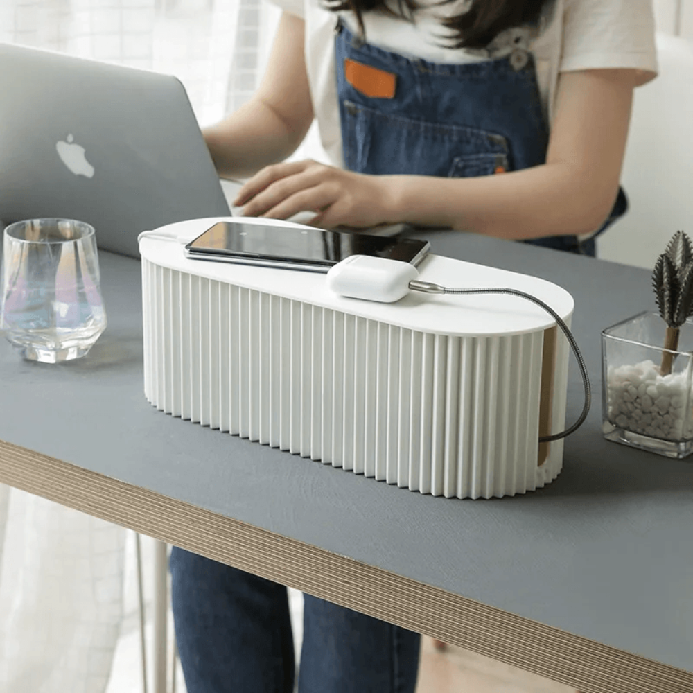 Home Efficient Cable Organizer Box | Stylish Cable Management Solution