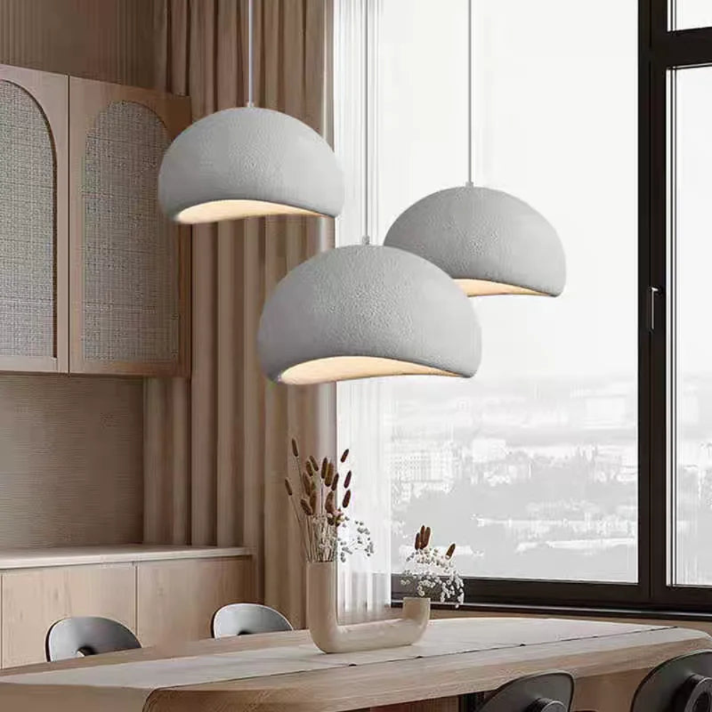 Pendant Light | Wabi-Sabi Style Hanging Fixture for Dining and Living Areas