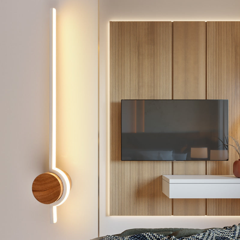 Vanity Wall Lamp | Nordic Linear Indoor Light for Bedroom or Bathroom