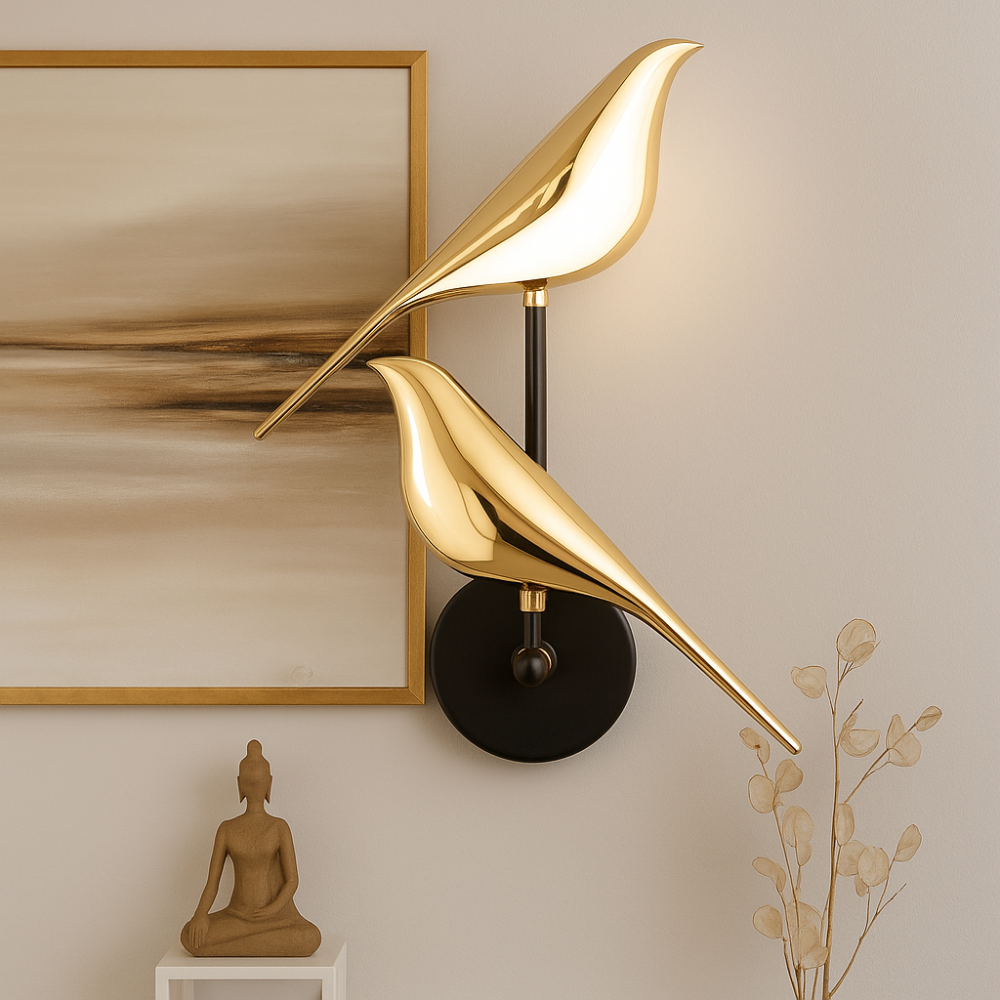 Living Room Elegant Wall Lamp | Modern Bird Design