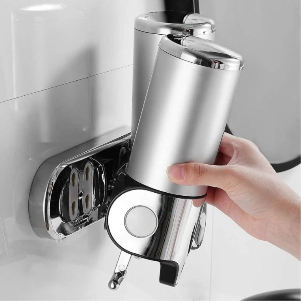 Bathroom Minimalist Wall Mounted Soap Dispenser Set | Modern Design