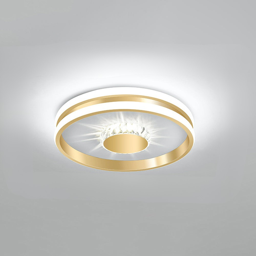 Ceiling Light | Geometric Square Round LED Fixture