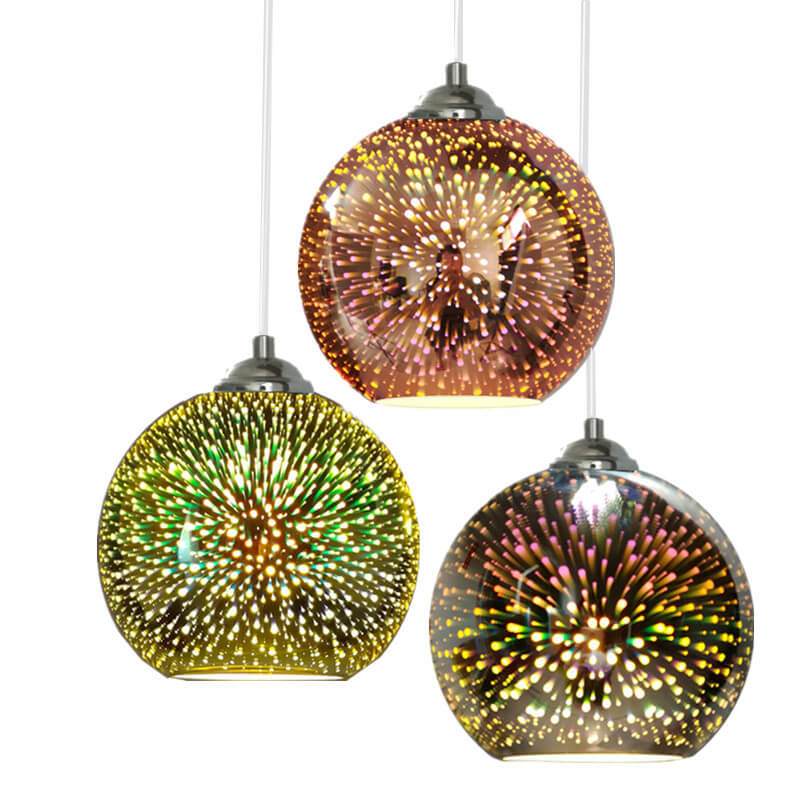 Pendant Light | Fireworks Globe Ceiling Fixture