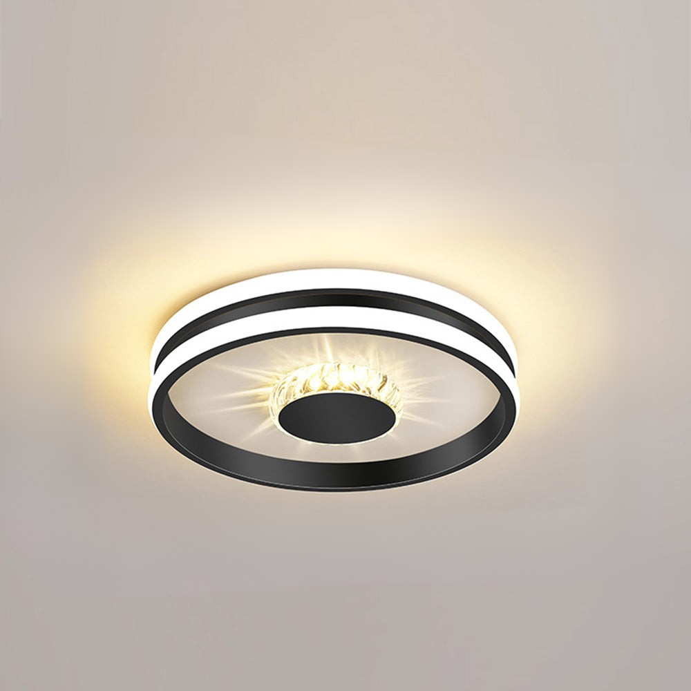 Ceiling Light | Geometric Square Round LED Fixture